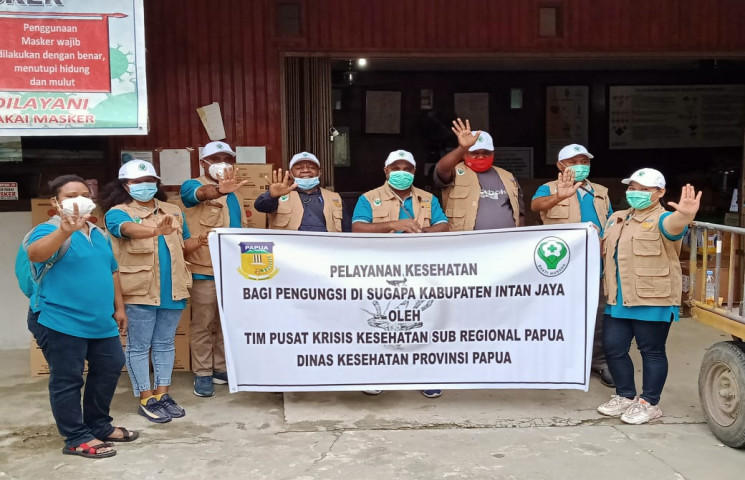 Pemprov Papua Gelar Pemulihan Kesehatan dan Sosial Bagi Pengungsi Intan Jaya